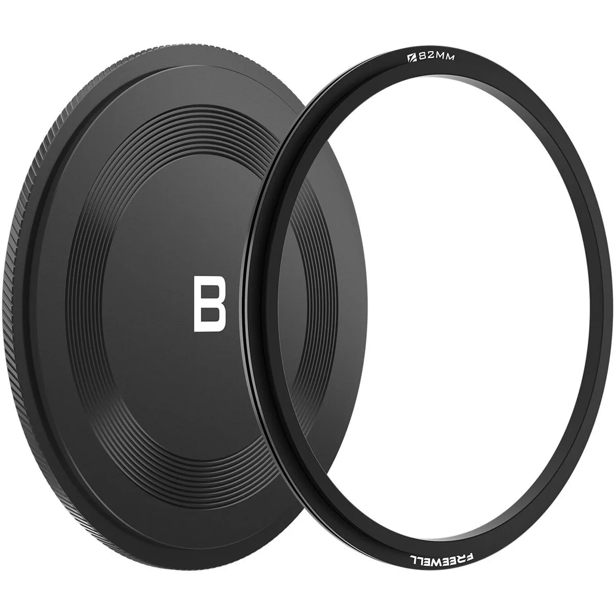 FREEWELL FREEWELL 82mm Adapter Ring with Back Cap for V2 Hybrid VND/CPL Magnetic Filter System camera accessory — product photo