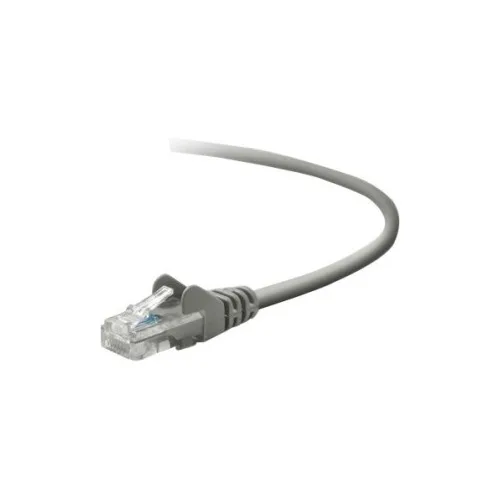 Belkin Belkin A3L791-07-RDS network ethernet cable Cat5e UTP RJ45 7 ft gray red — product photo