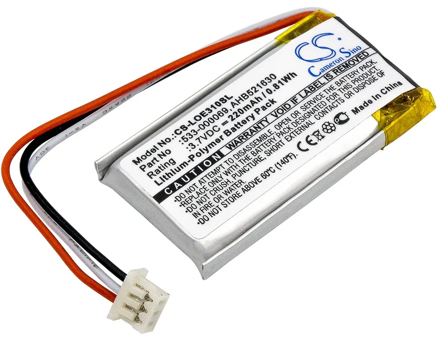 Estry Estry G304 220mAh 3.7V standard battery — product photo