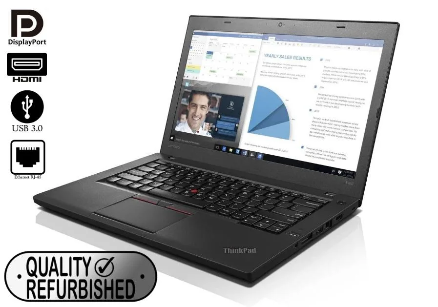 Lenovo Lenovo ThinkPad T460 laptop i5-6200U 8GB 256GB SSD — product photo