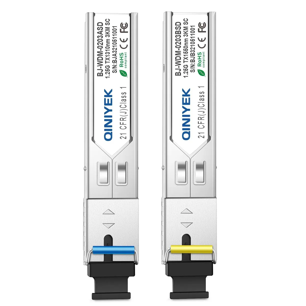 Batianda Batianda 1.25G BiDi SFP 1310/1550nm 3km Simplex SC 2 in 1 accessory — product photo