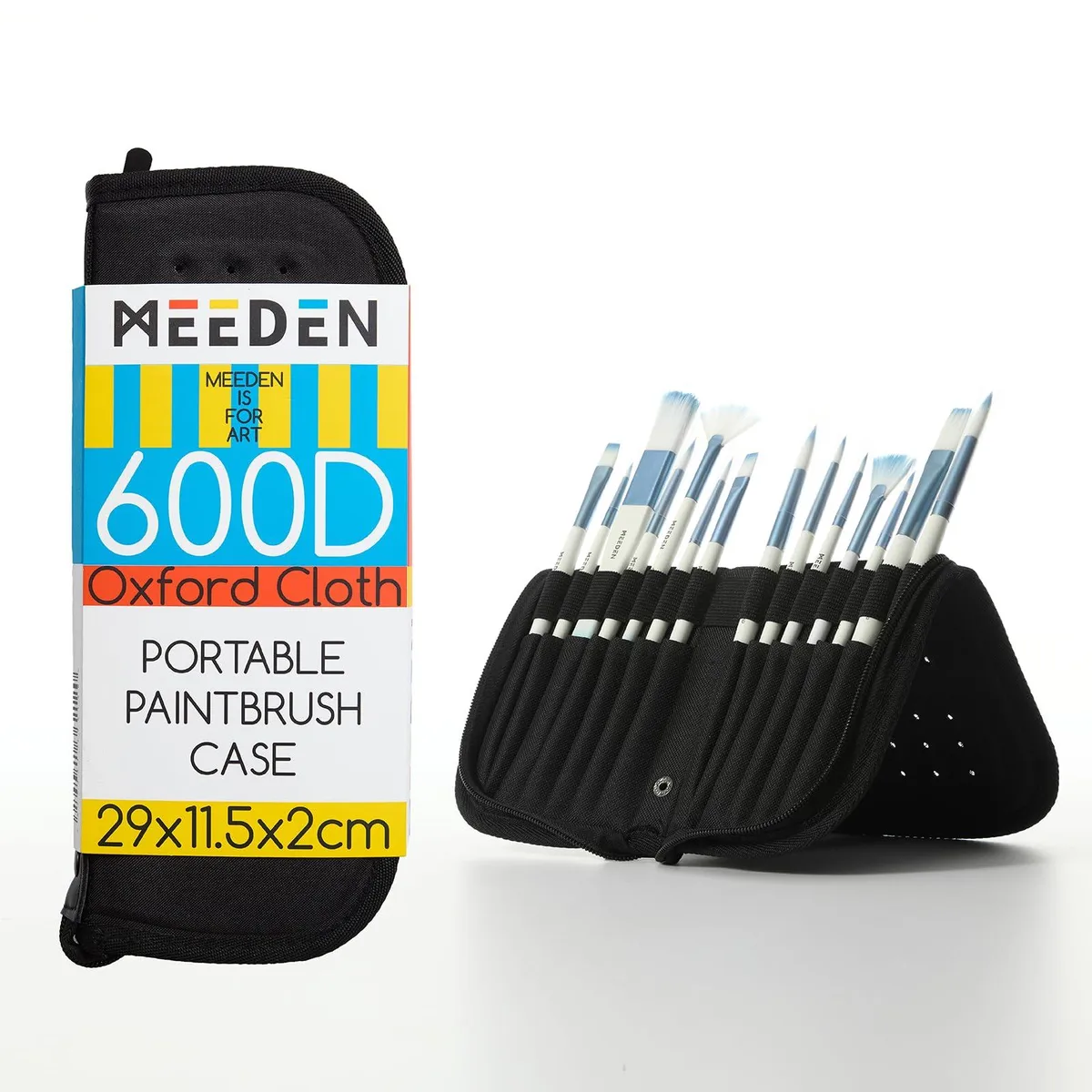  Avery BG-8003-2B fine art brush case 11.5 X 10 inch 12 slots .6 inch — product photo