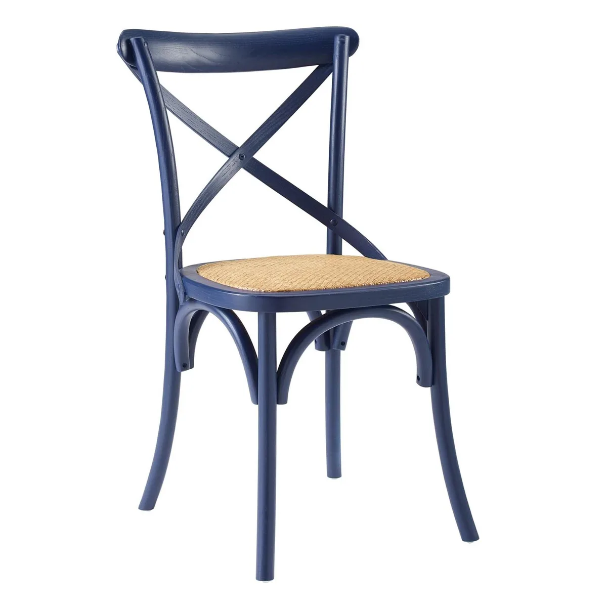 LexMod LexMod Gear Dining Side Chair Midnight Blue home accent — product photo