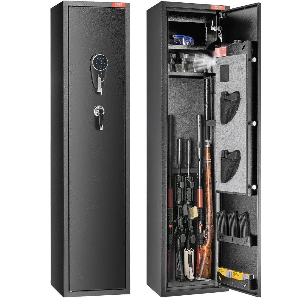 VEVOR VEVOR 5-Rifle Gun Safe with Digital Keypad &amp; Lock — product photo