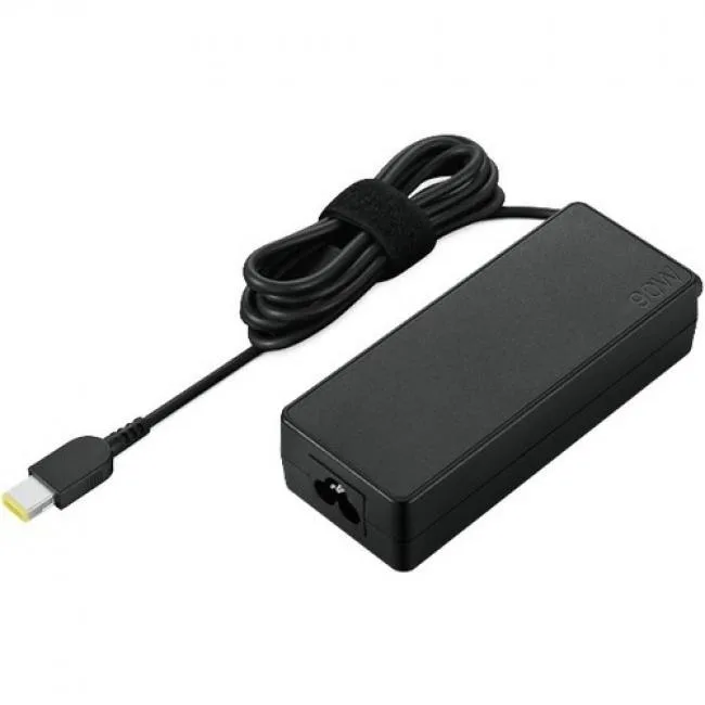 Lenovo Lenovo ThinkCentre 90W AC Adapter II slim tip 90 W 120 V 230 V Black — product photo