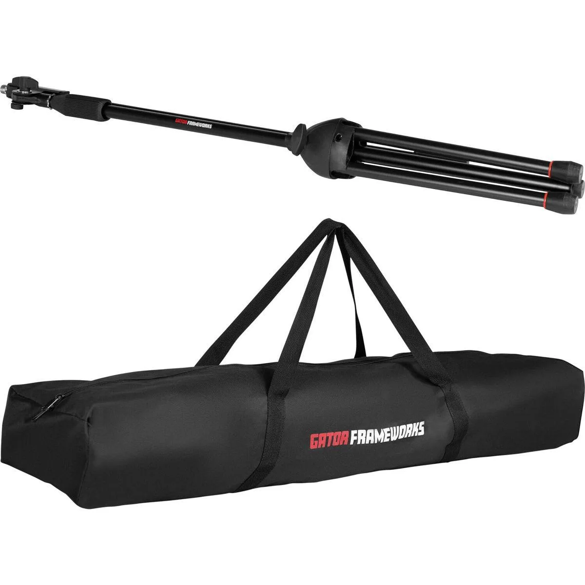 Gator Cases Gator Cases 6x Microphone Boom Stand with Carry Bag — product photo