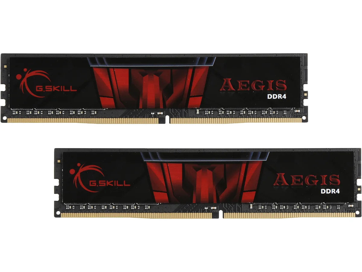 G.SKILL G.SKILL F4-3000C16D-16GISB 16GB (2×8GB) DDR4 3000 CL16 desktop RAM — product photo