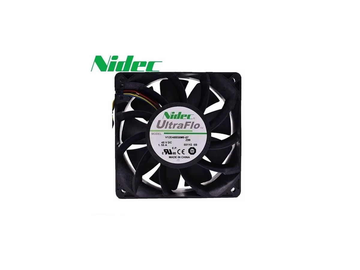 Fans Fans V12E48BS8M9-07 12038 120x120x38mm 48V 1.55A 4-P PWM case fan — product photo