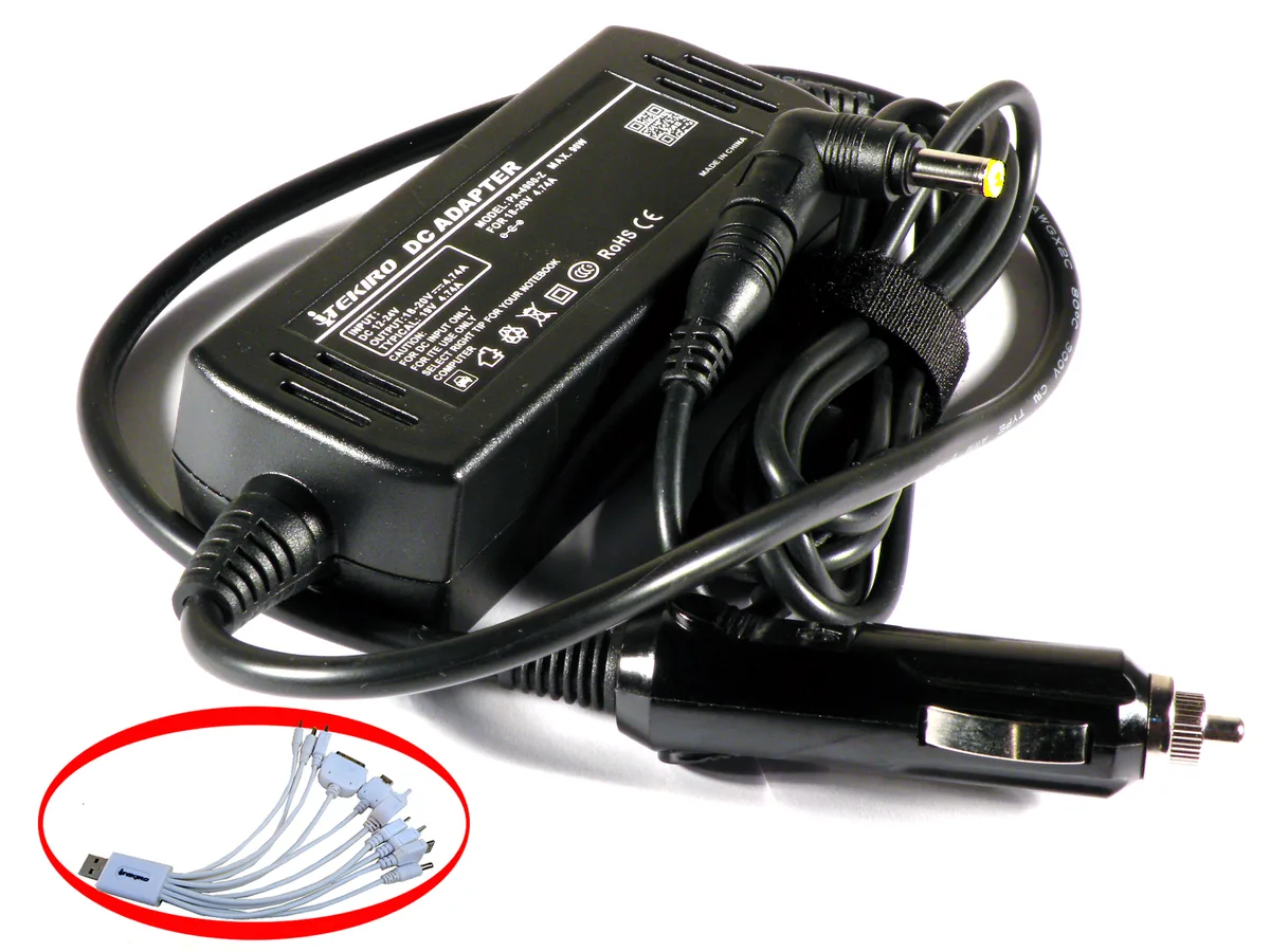 iTekiro iTekiro Acer.TDC090WT7.V3 Car Charger for Acer Aspire power inverter — product photo