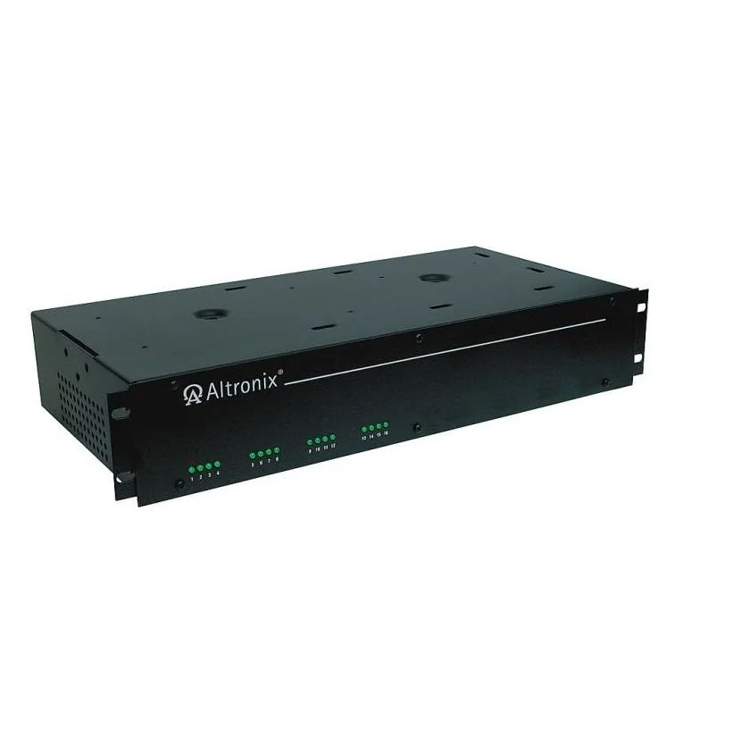 ALTRONIX ALTRONIX R2416600UL 16-outlet 24V/28VAC rack power supply — product photo