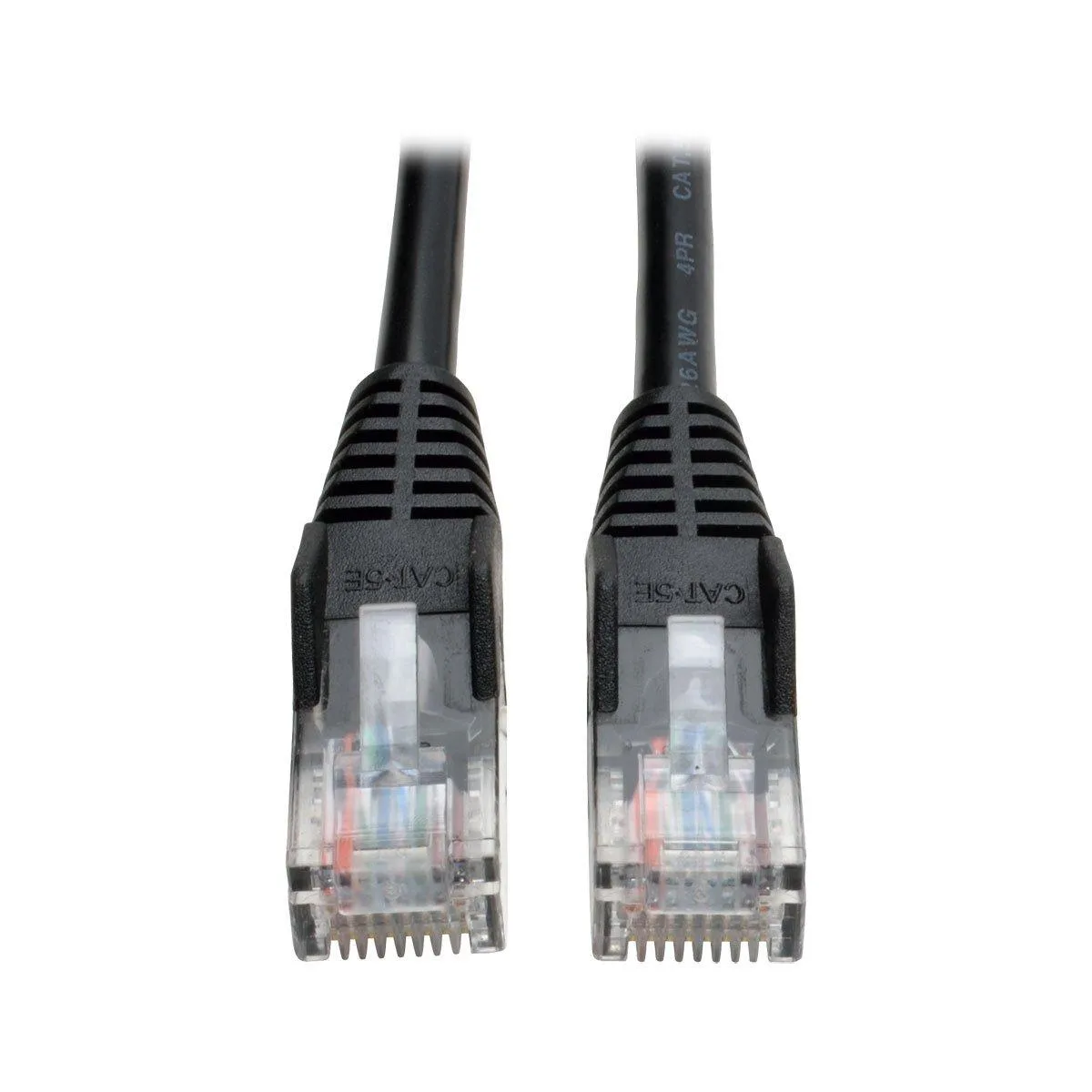 Eaton Eaton Cat5e 350MHz Snagless Patch Cable RJ45 M/M Black 6ft — product photo