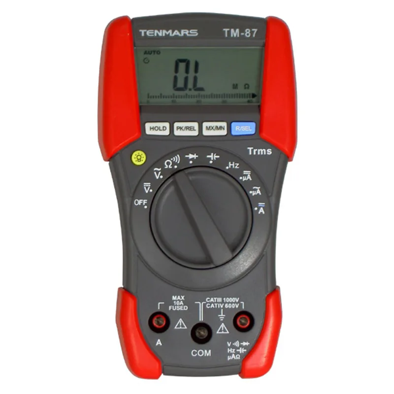 TENMARS ELECTRONICS TENMARS ELECTRONICS TM-87 Digital Multimeter 3999 counts CAT IV 600V — product photo