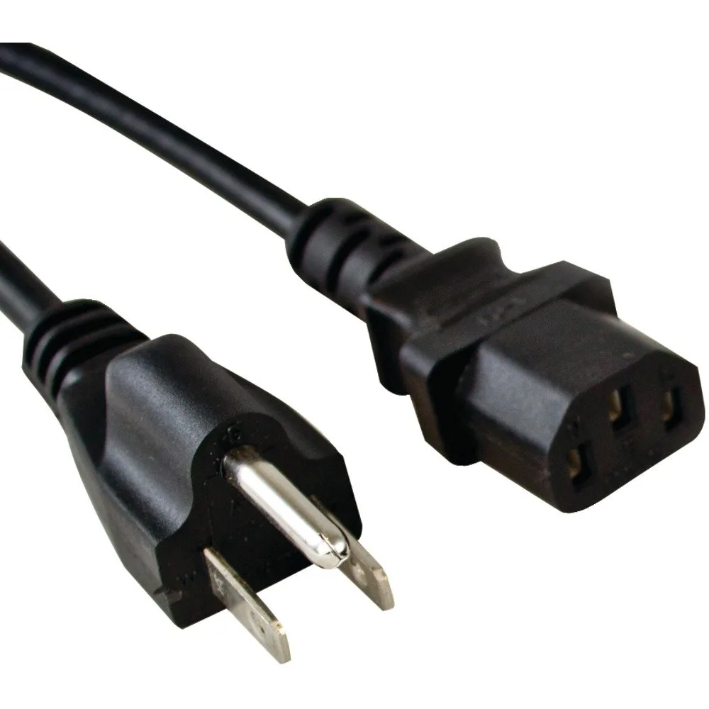 VERICOM VERICOM XPS06-00534 C13 cord 6ft 18AWG 125V 10A — product photo