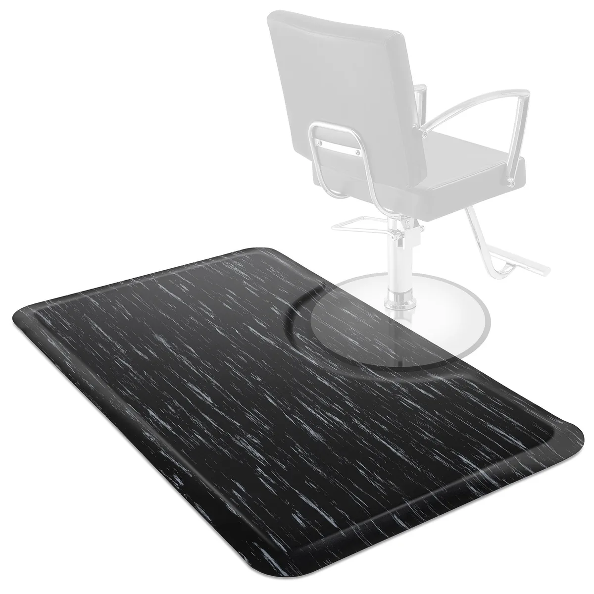 Saloniture Saloniture 3 ft x 5 ft Anti-Fatigue Floor Mat Marble Rectangle 1/2 in Thick — product photo