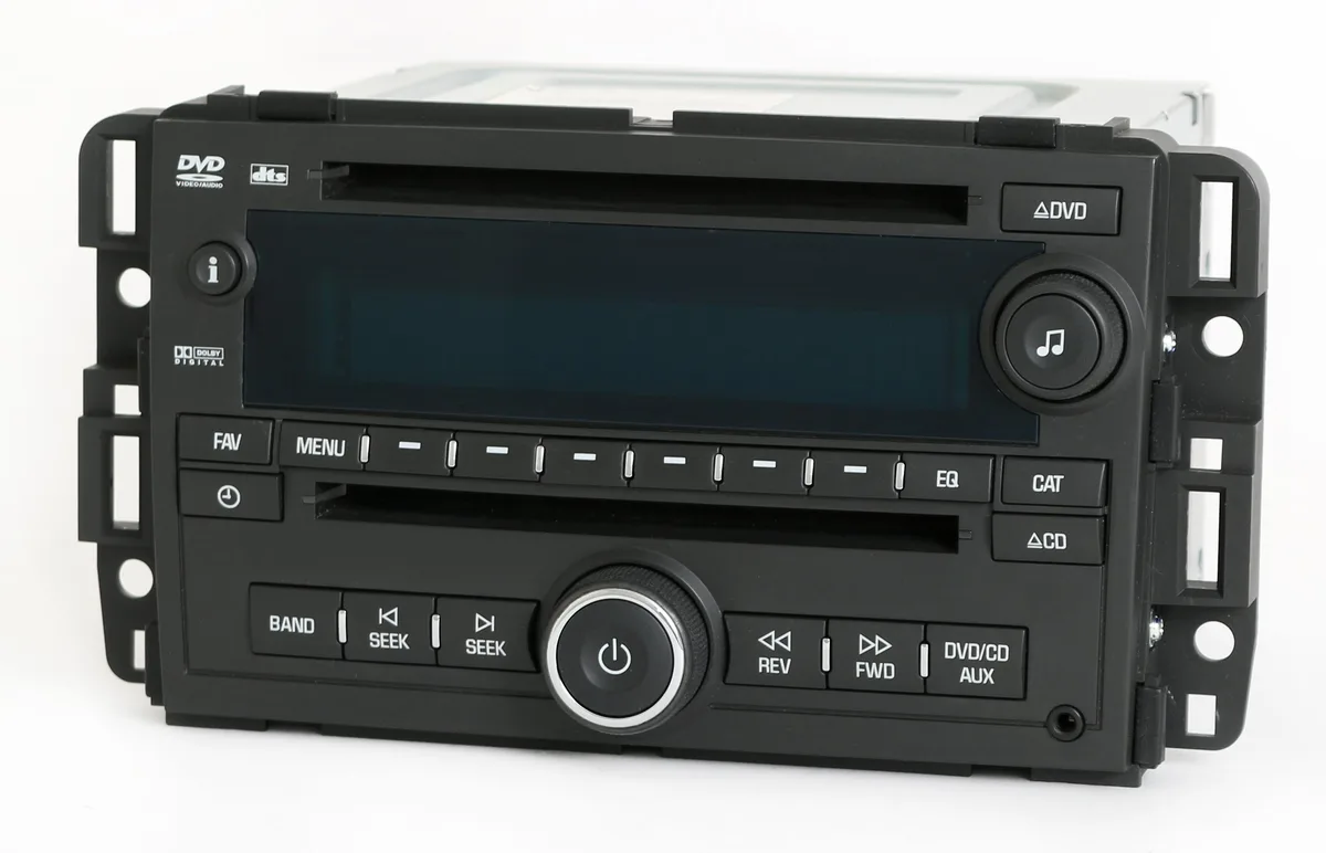 1 Factory Radio 1 Factory Radio 25840249 Receiver 2007-2008 Chevy GMC Truck UVA — product photo