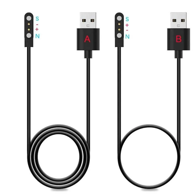 ETEIZU ETEIZU Smart Watch Charger 4mm Magnetic USB Cable Model A Model B — product photo