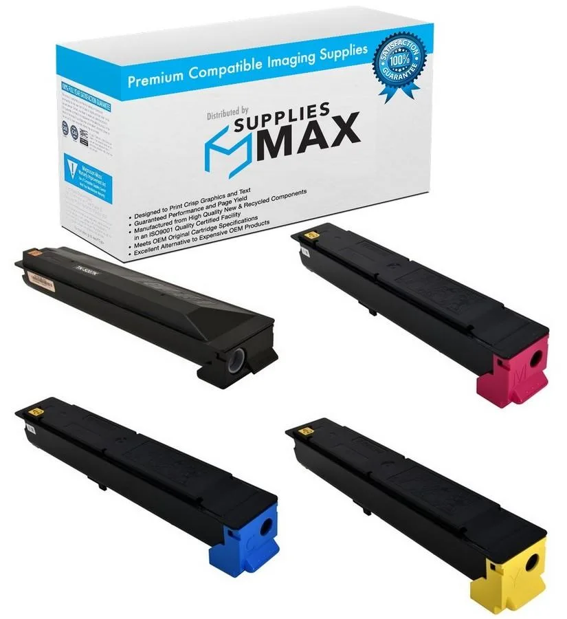SuppliesMax SuppliesMax COYTK-5209MP Toner Cartridge Combo Pack (BK/C/M/Y) — product photo