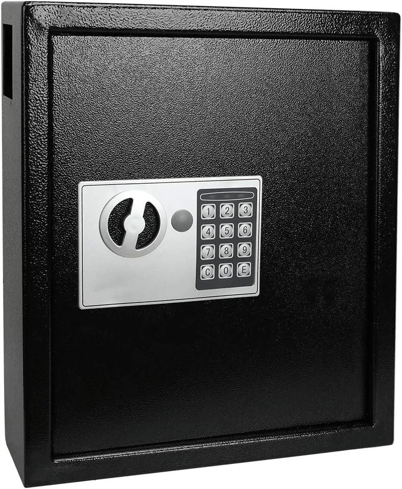 BFKK BFKK Electronic 40-Key Cabinet Wall Mount Black 14.37'' X 11.8'' X 3.93' — product photo