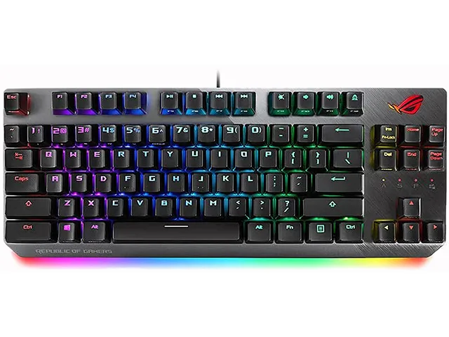 ASUS ASUS 90MP01N6-BKUA00 ROG Strix Scope NX TKL gaming keyboard — product photo