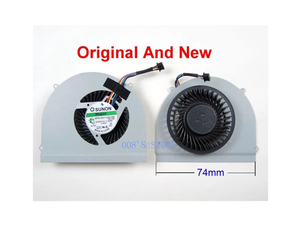 Fans Fans CPU Cooler Fan for DELL Latitude E6530 4 Pin 1.2W — product photo