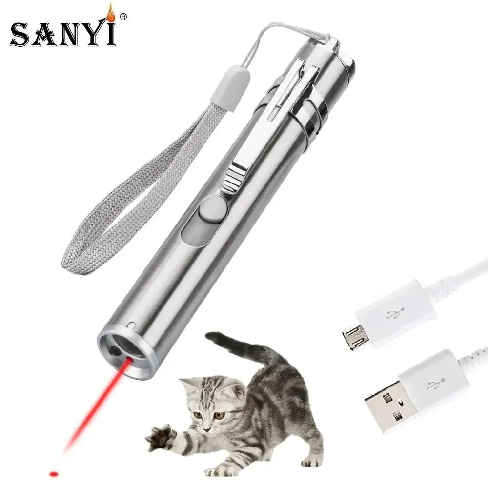 Slim aluminium pen light with metal clip, 9.6 by 1.5 cm, 21 g