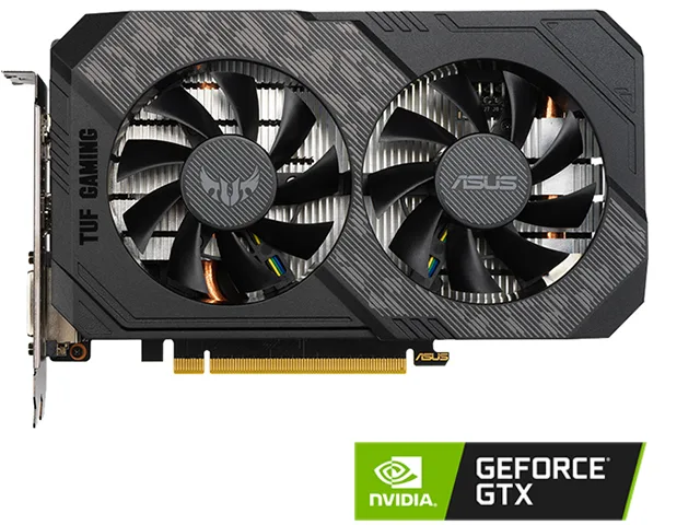 ASUS ASUS TUF-GTX1660S-6G-GAMI GeForce GTX 1660 SUPER 6GB graphics card — product photo