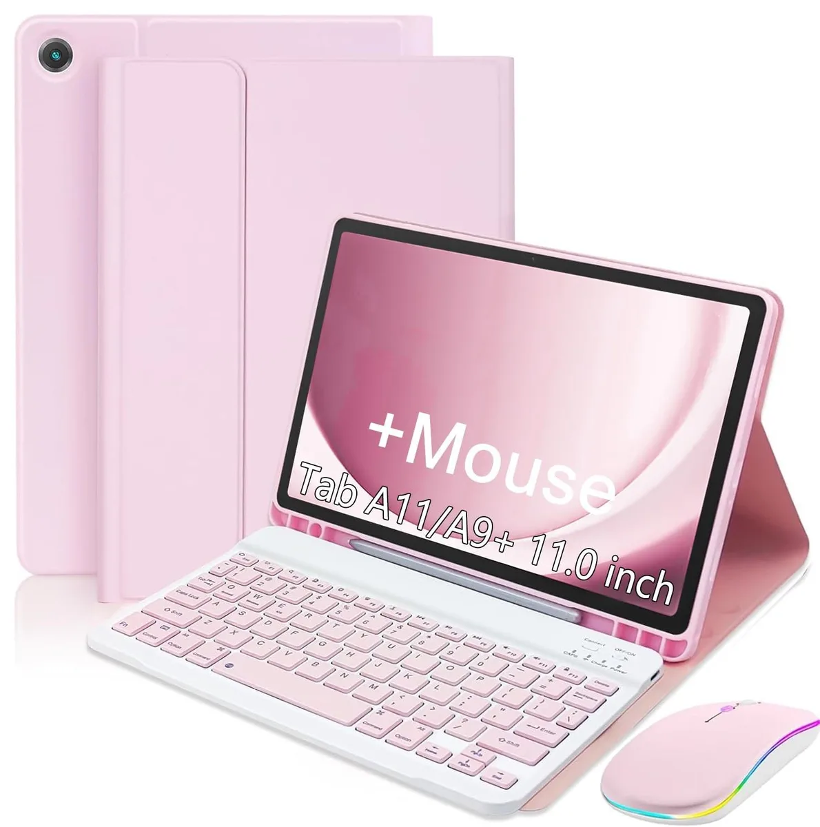 ARENTI ARENTI 2 in 1 Accessory for Samsung Galaxy Tab A9 Plus A11 Plus 11.0 Pink — product photo