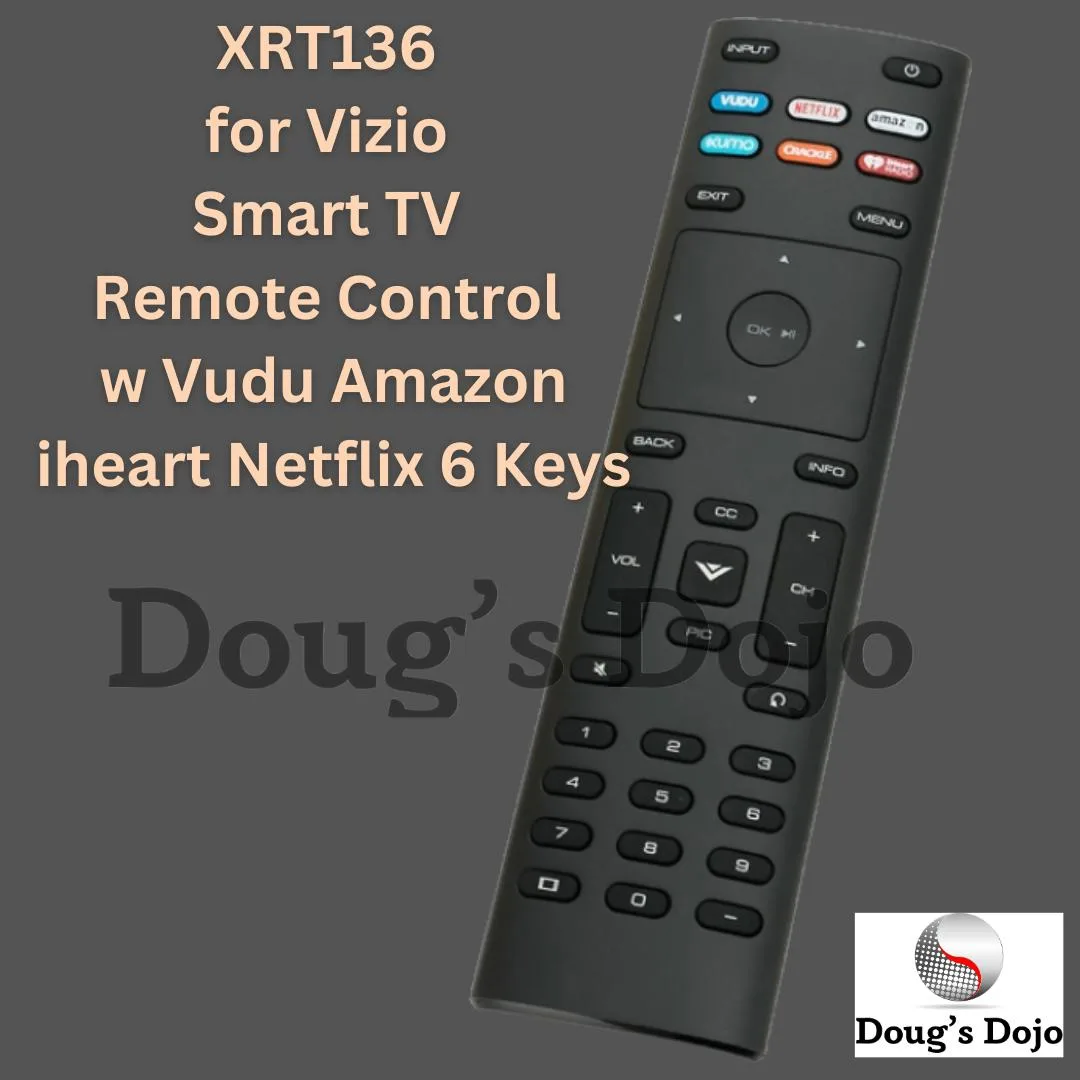 VIZIO VIZIO XRT136 Universal Remote for Smart TVs — product photo