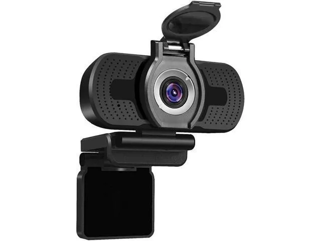 LORDWORLD LORDWORLD 1080P 110° Webcam with Privacy Cover sound card — product photo