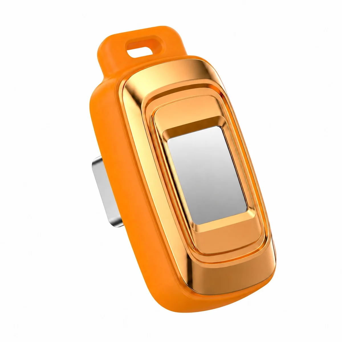 UMEMORY UMEMORY PEM100 PRO 256GB portable SSD fingerprint encrypted Type-C orange — product photo