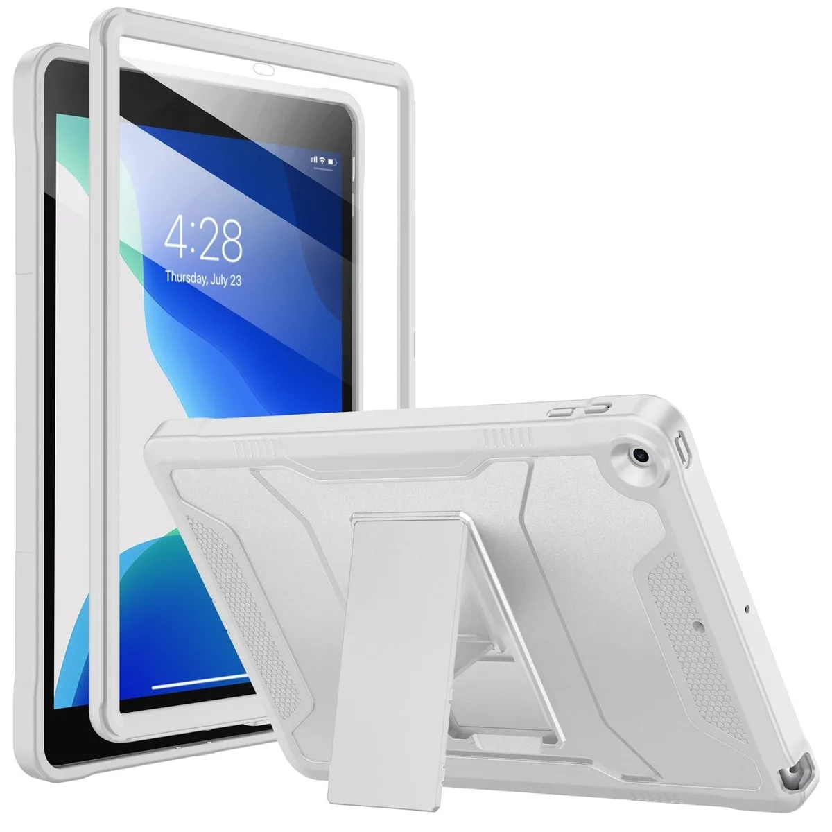 Alphacool Alphacool 2 in 1 accessory for iPad 10.2 inch 2019 2020 2021 Light Gray — product photo