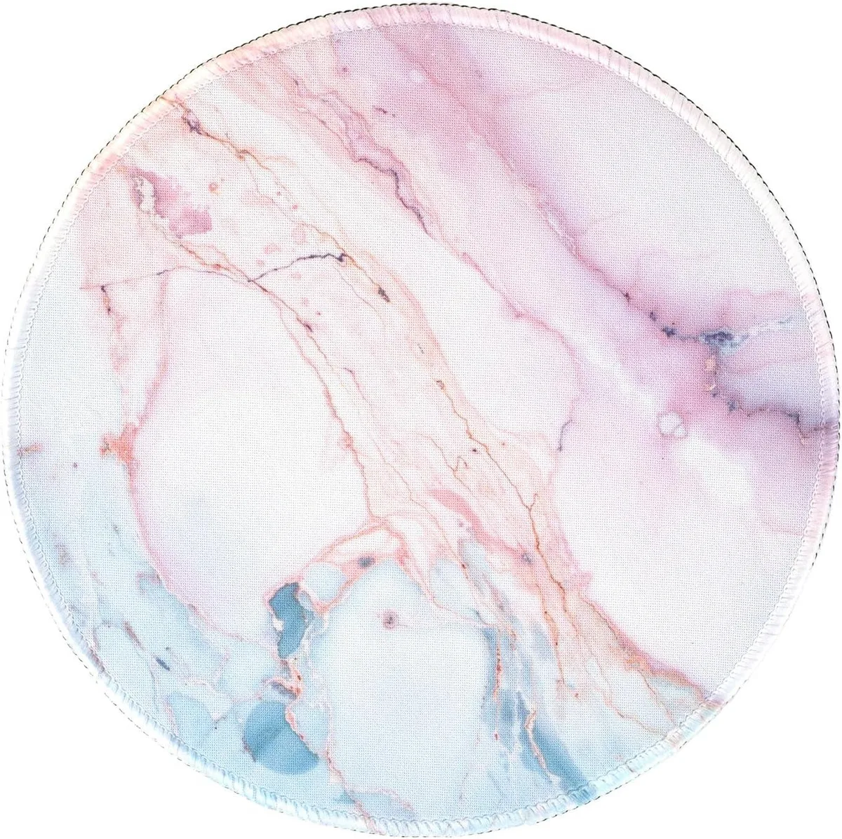 BAOFENG BAOFENG Marble Round Mouse Pad Pink 7.87×7.87×.12 in — product photo