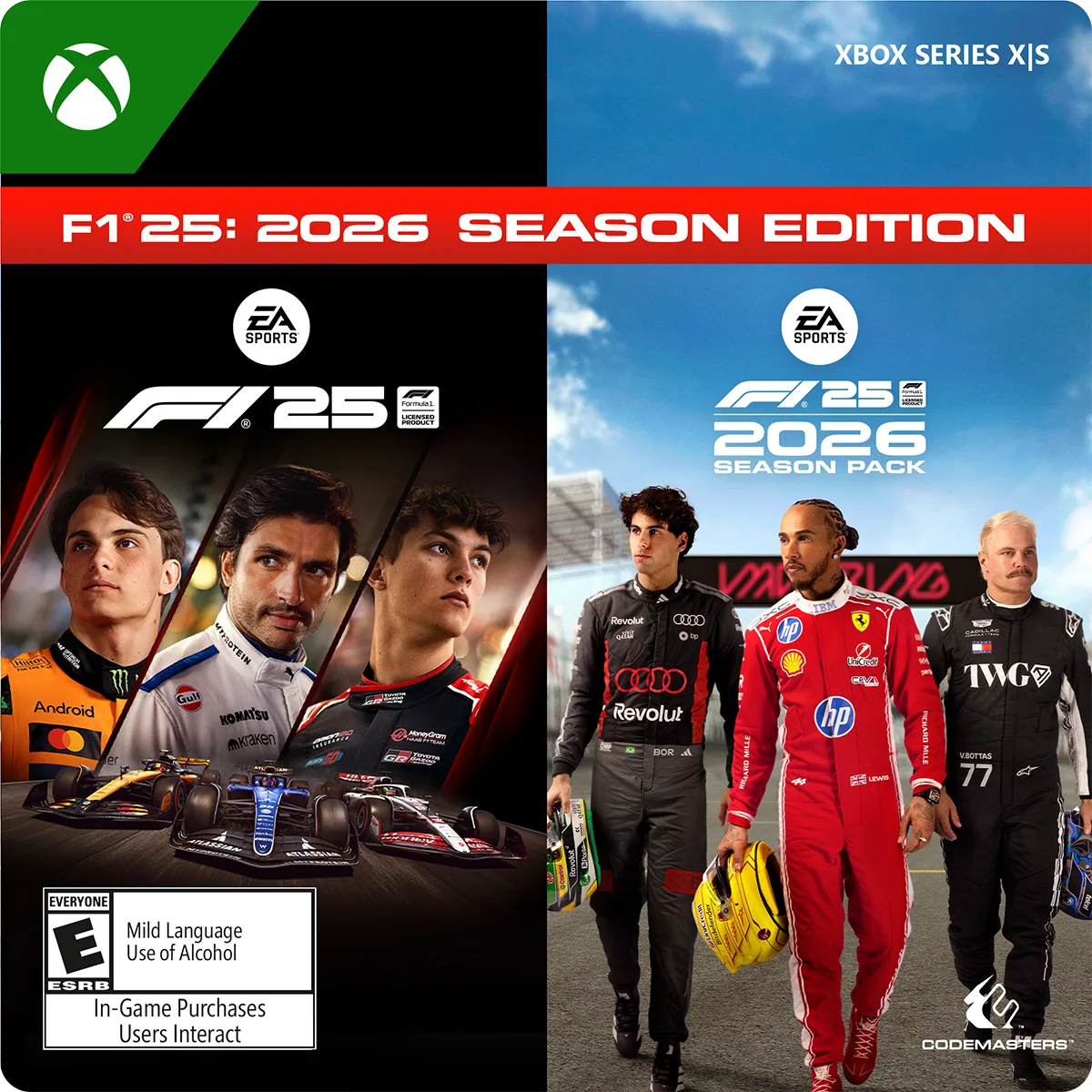Electronic Arts Electronic Arts EP2-68126 F1 25 2026 Season Edition downloadable game — product photo