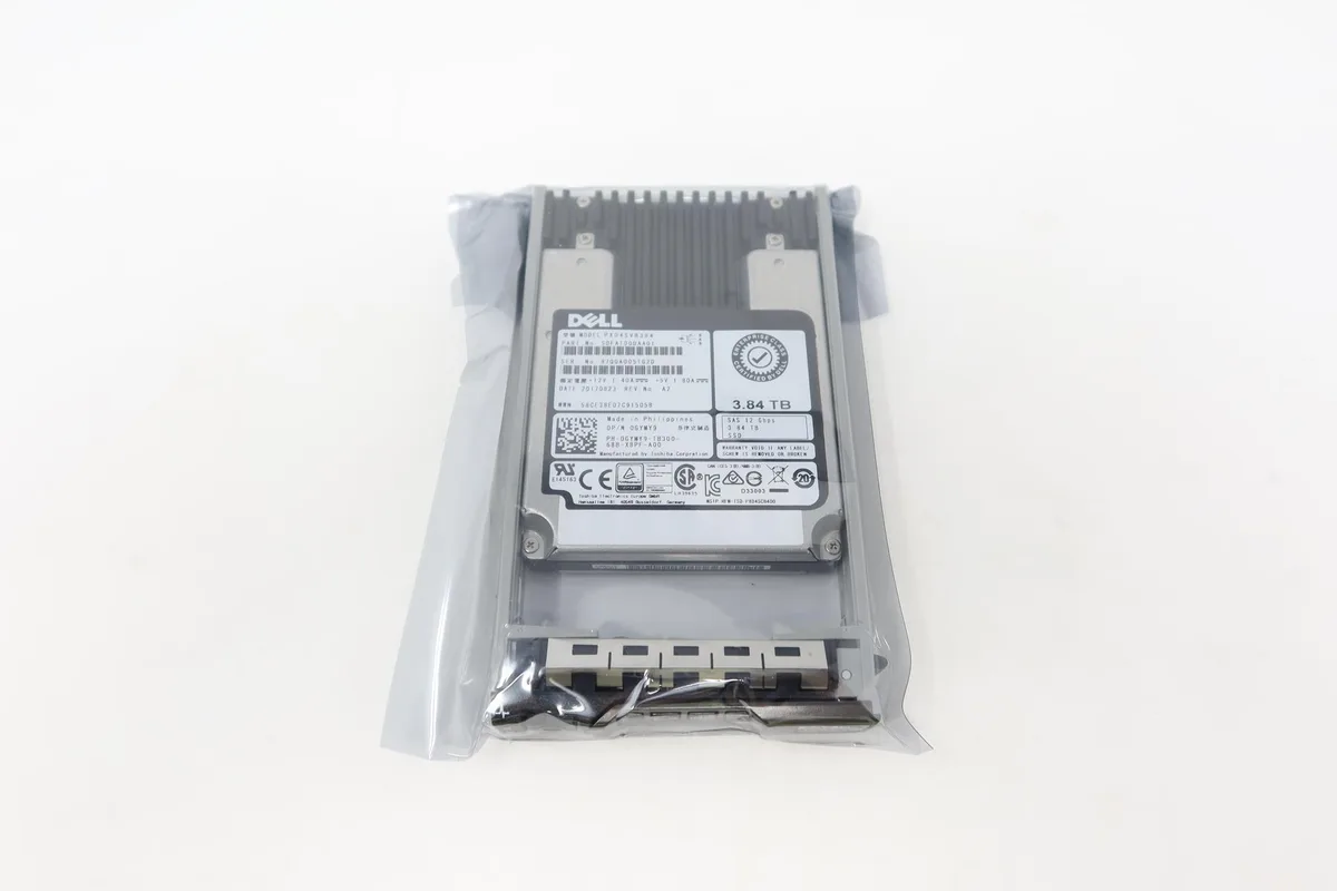 DELL DELL GYMY9 3.84TB SAS 12Gbps 512e 2.5" enterprise SSD — product photo