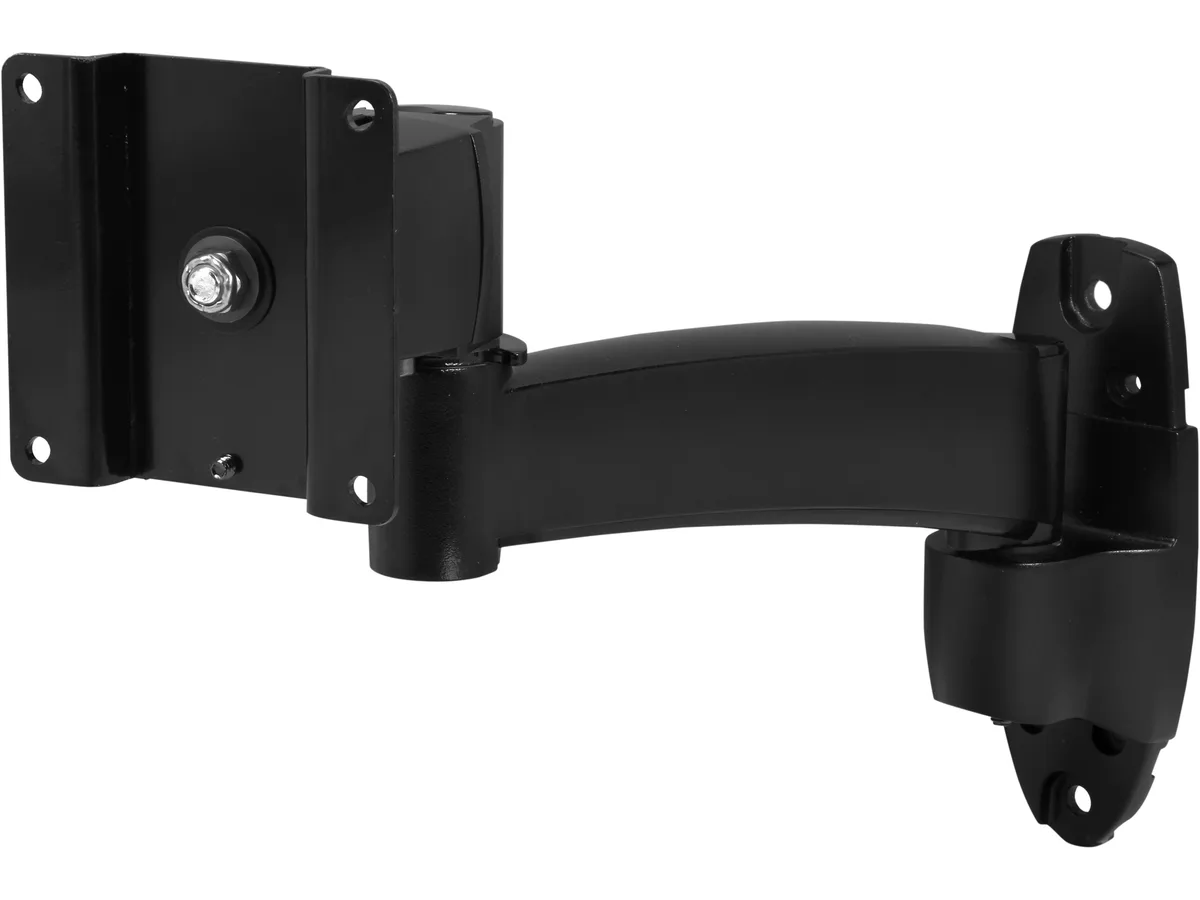 Ergotron Ergotron 45-233-200 wall mount arm, 1 extension, 25 lb capacity, up to 24" display, black — product photo