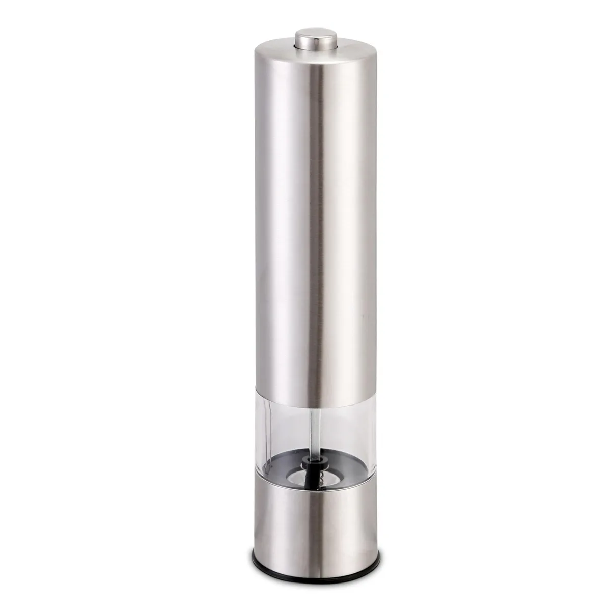 Fresh Fab Finds Fresh Fab Finds Stainless Steel Electric Salt Pepper Grinder Chrome — product photo