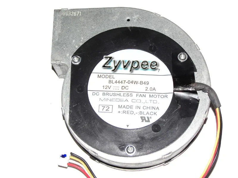 Zyvpee Zyvpee BL4447-04W-B49 110mm 4 Pin Blower Case Fan — product photo