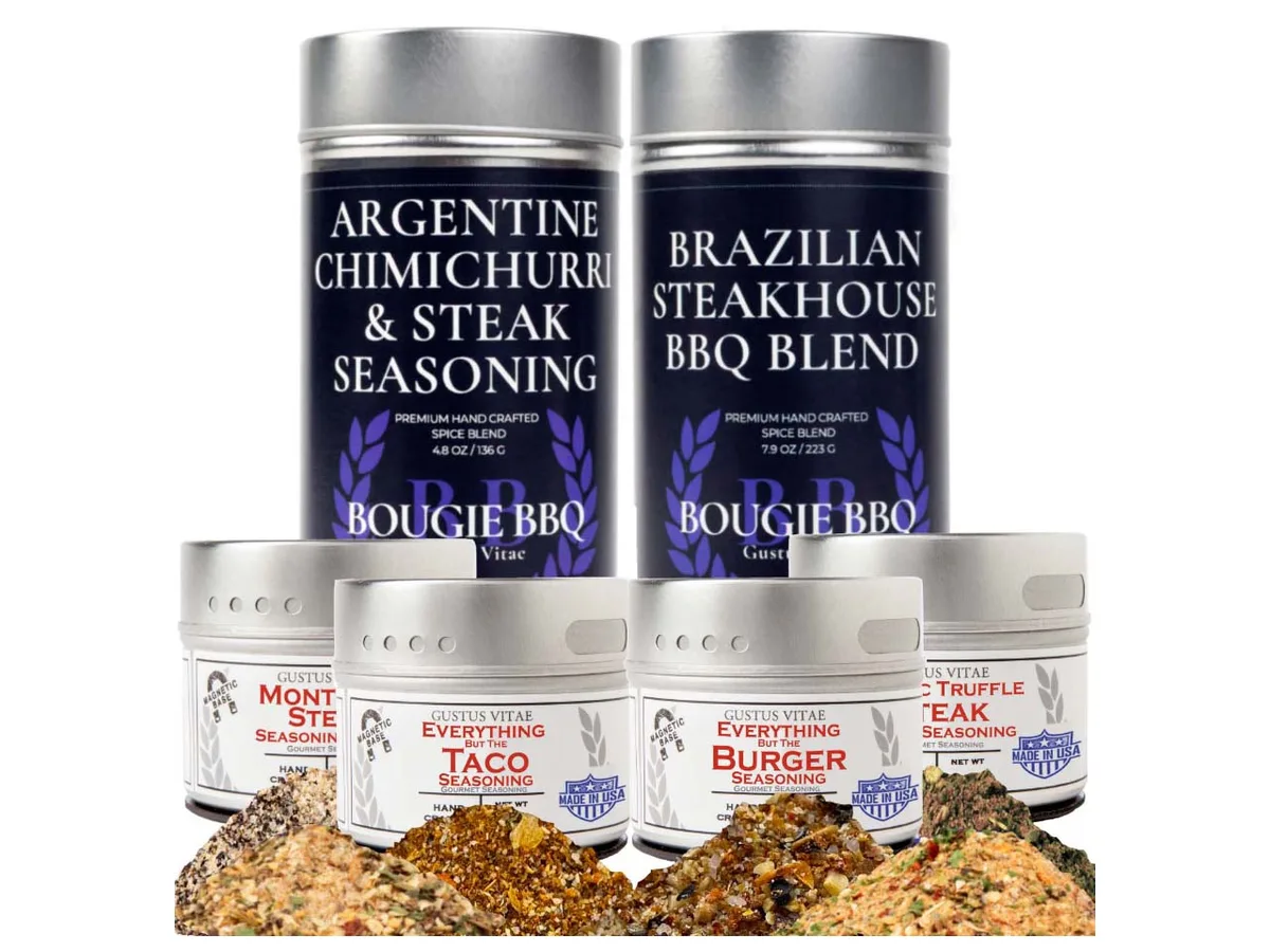 Gustus Vitae Condiments Gustus Vitae Condiments Steak Lovers 6 Pack Seasoning Collection — product photo