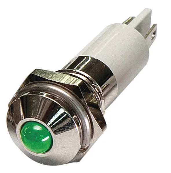 Value Brand Value Brand 24 V DC Raised Panel Light Green 10mm Mounting — product photo