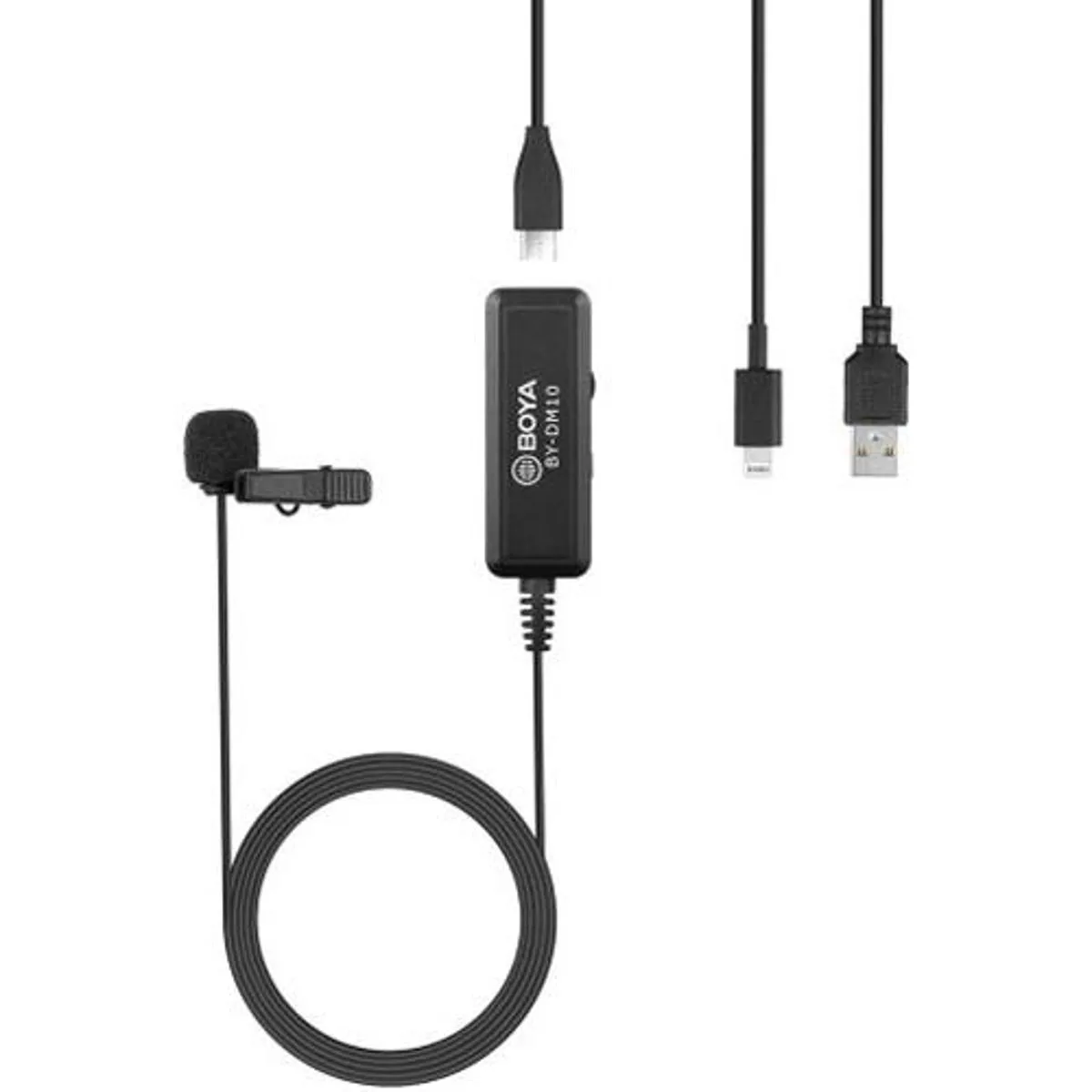 BOYA Audio BOYA BY-DM10 Digital Lavalier Microphone — product photo