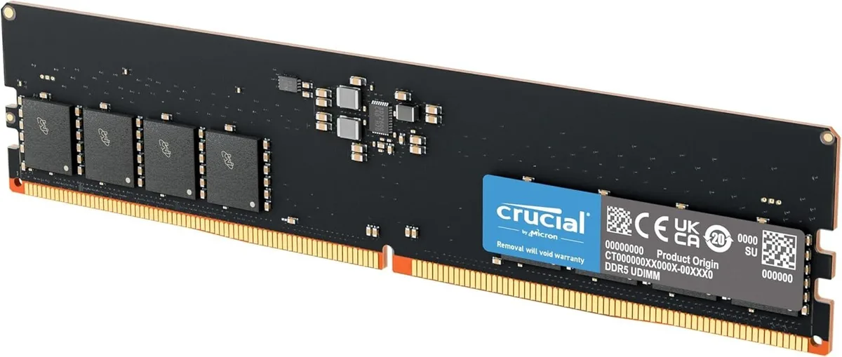 Crucial Crucial CT16G56C46U5 16GB DDR5 5600MHz UDIMM accessory — product photo