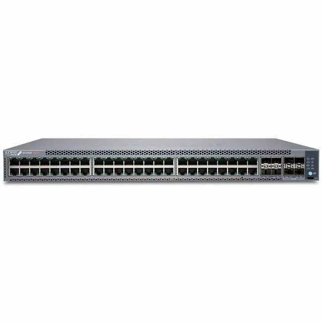 HPE Juniper Networking HPE Juniper Networking EX4100-48P 48-port 10/25G network switch 740W — product photo