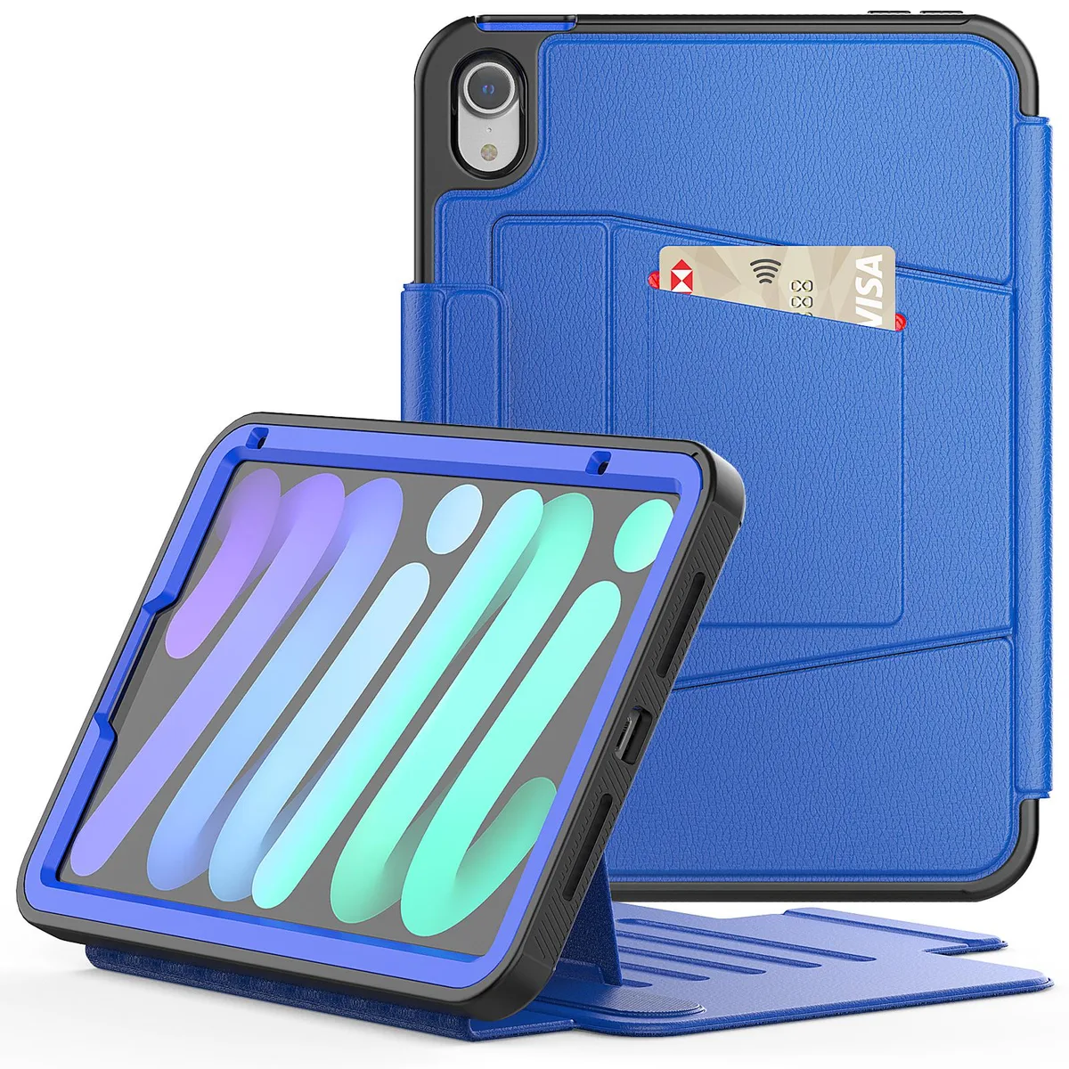 Werleo Werleo iPad Mini 6 8.3 2021 Blue laptop case — product photo