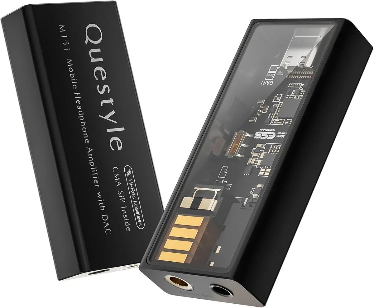 Questyle Audio Technology Co.,Ltd Questyle M15i Headphone Amplifier USB DAC 4.4mm 3.5mm — product photo