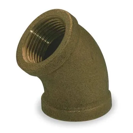 Value Brand Value Brand 3/4" FNPT Red Brass 45 Degree Elbow 125 psi — product photo