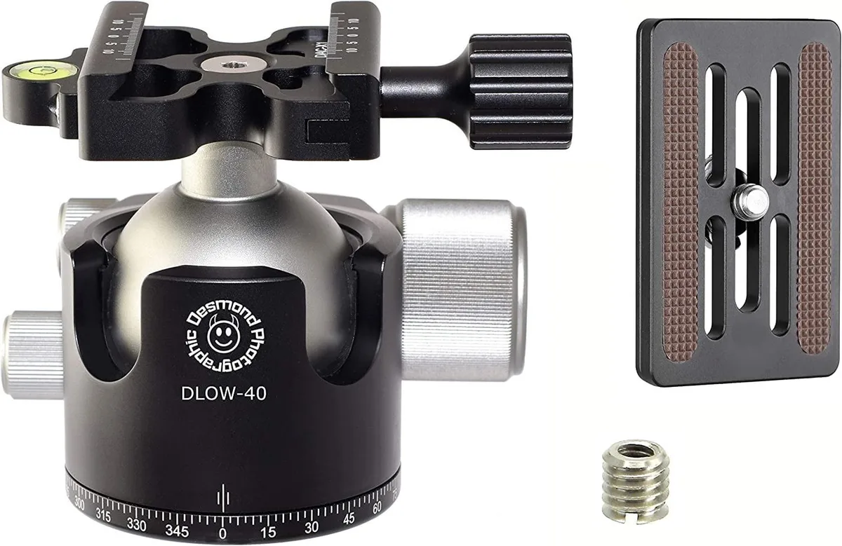Bipra Bipra 40mm Low Profile Ball Head 2 in 1 accessory — product photo