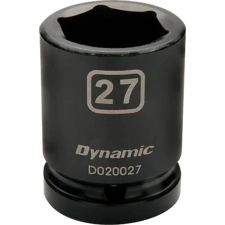 Black phosphate 3/4 inch drive 6 point socket 27mm