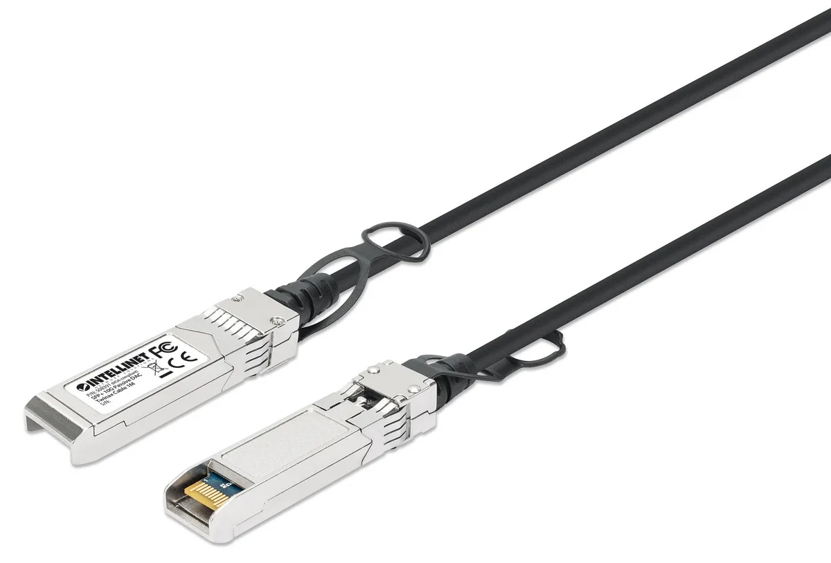 Intellinet Network Solutions Intellinet Network Solutions 508391 SFP+ 10G passive DAC twinax cable 3 ft — product photo
