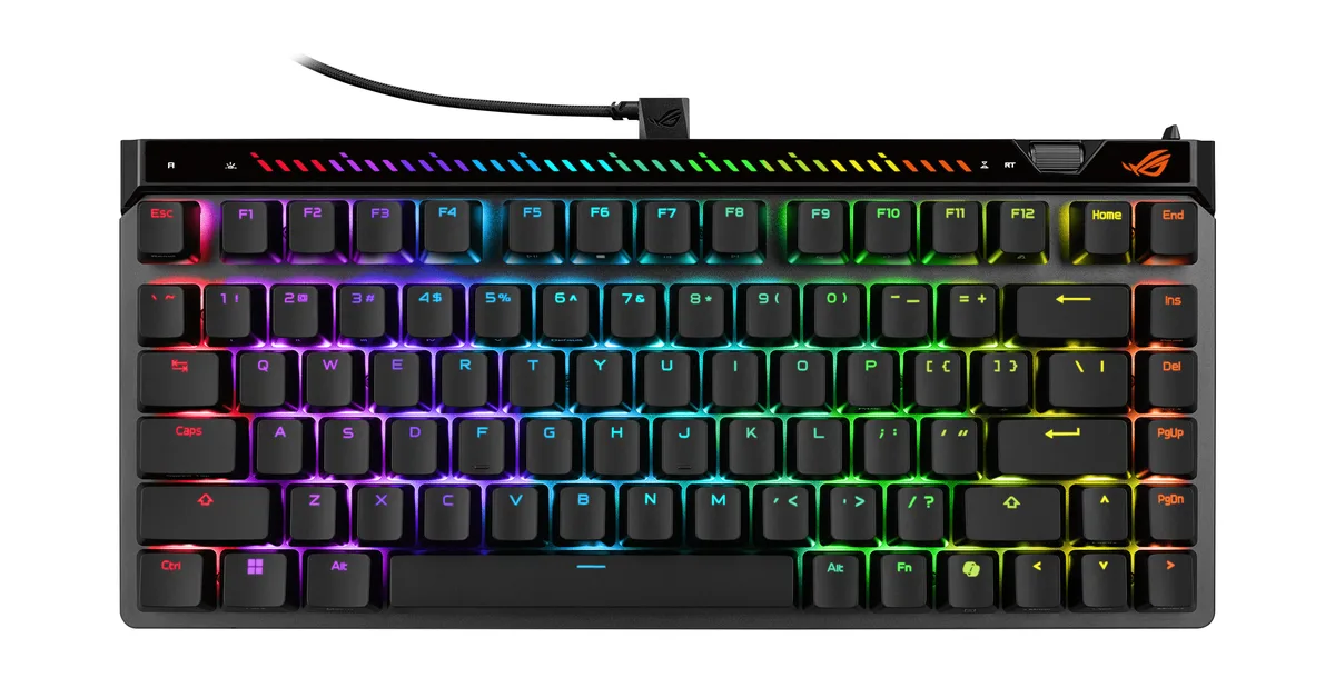 ASUS ASUS ROG Falchion Ace 75 HE 90MP047H-BKAA00 gaming keyboard — product photo