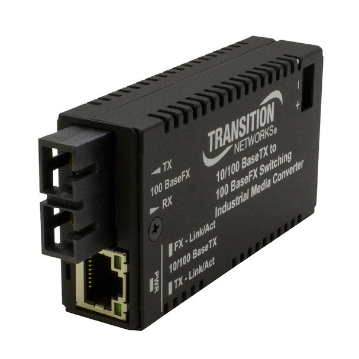 Transition Networks Transition Networks M/E-ISW-FX-02(SC) SFP transceiver 10/100Base-TX 100Base-FX — product photo